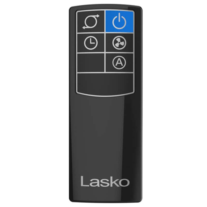 Lasko 48 in. Oscillation Tower Fan with 4 Speed Settings & Remote Control - Black, , hires
