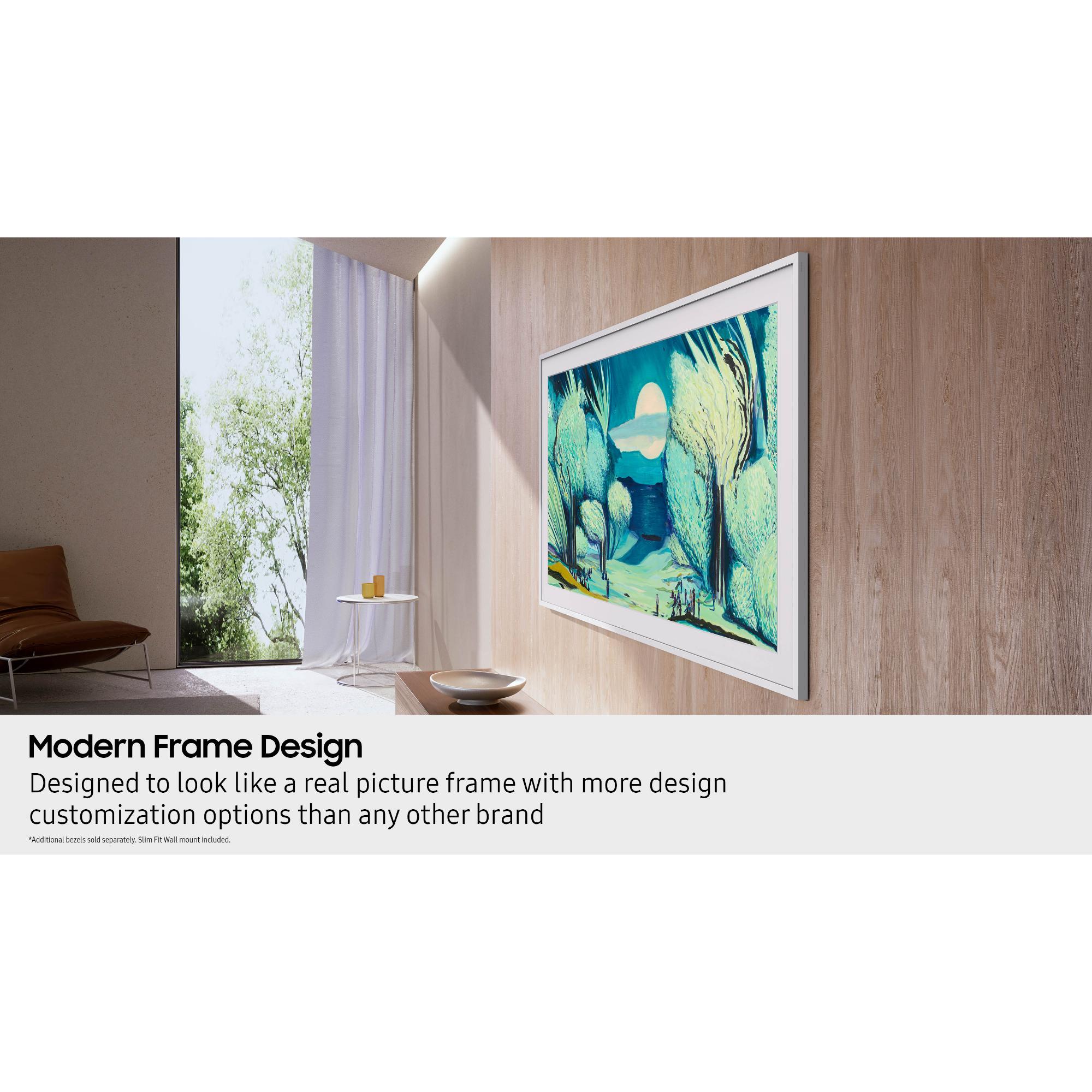 Samsung - 55" Class The Frame LS03FA QLED 4K UHD Samsung Vision AI Smart TV, , hires