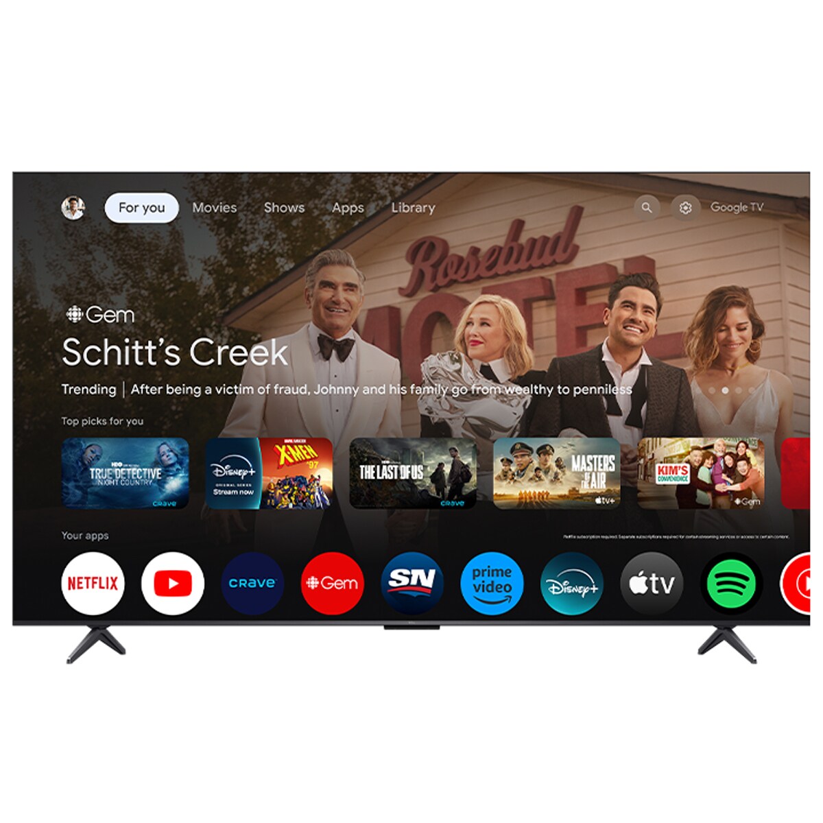 TCL - 85" Class QM6K Series QD-Mini LED QLED 4K UHD Smart Google TV, , hires