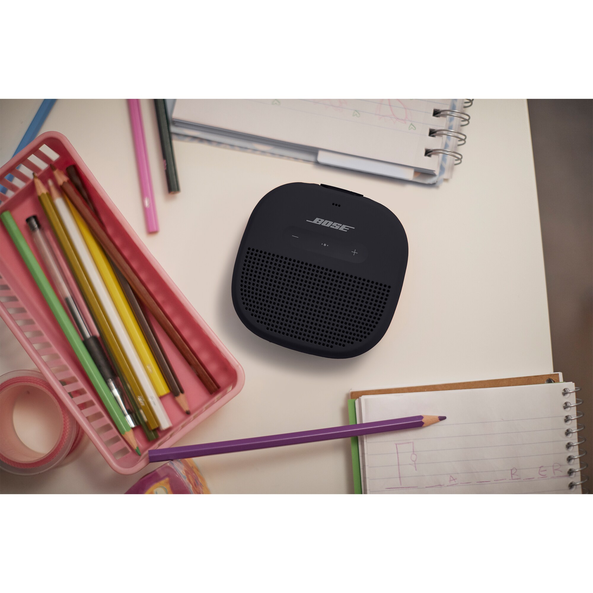 Bose SoundLink Micro Portable Rechargeable Waterproof Bluetooth Speaker - Black, , hires