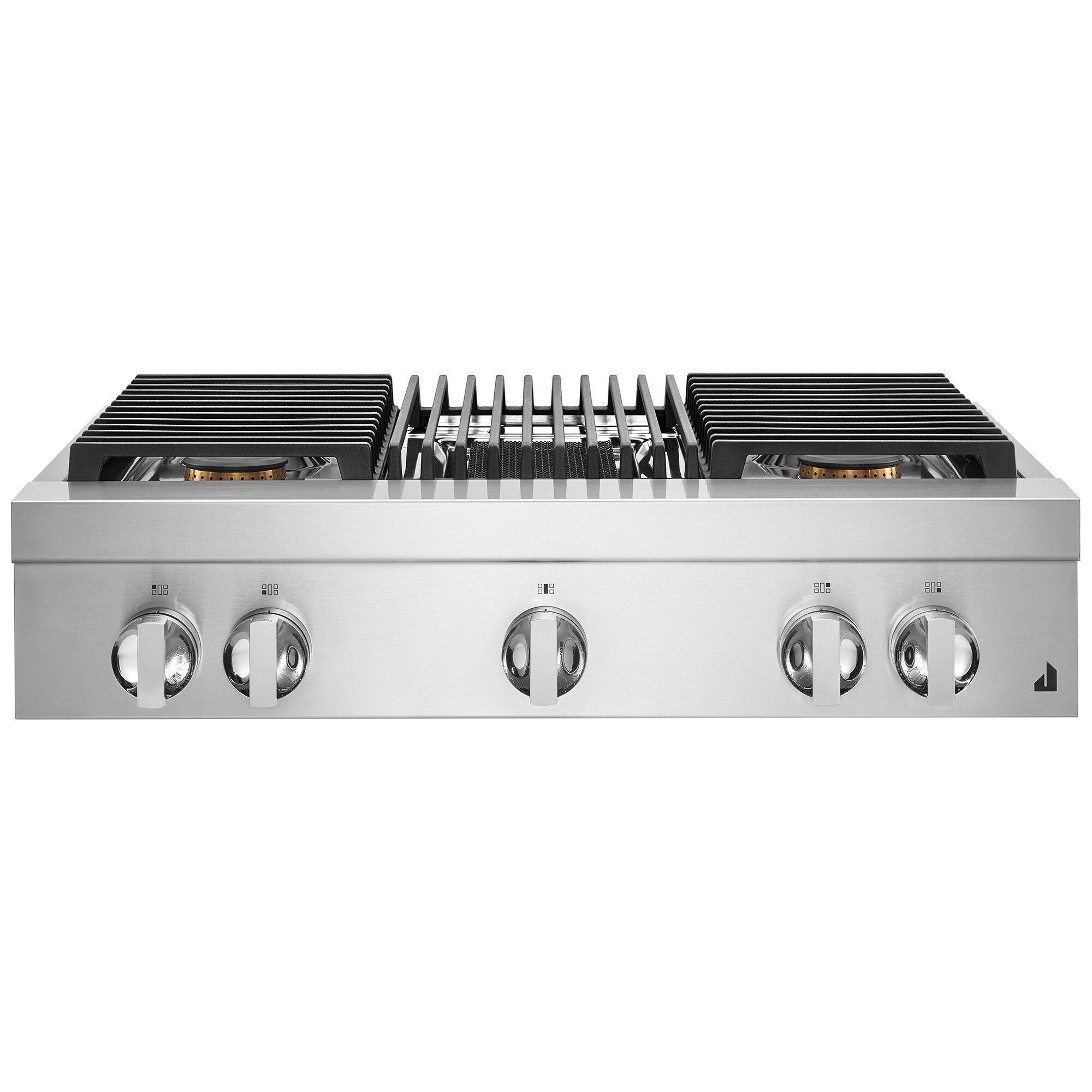 JennAir Noir 36" SlideIn Gas Cooktop with 4 Sealed Burners & Grill