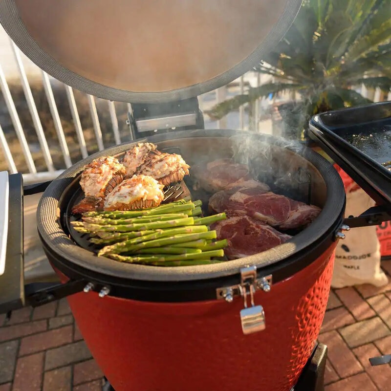 Kamado Joe Classic Joe Series III Charcoal Grill - Red, , hires
