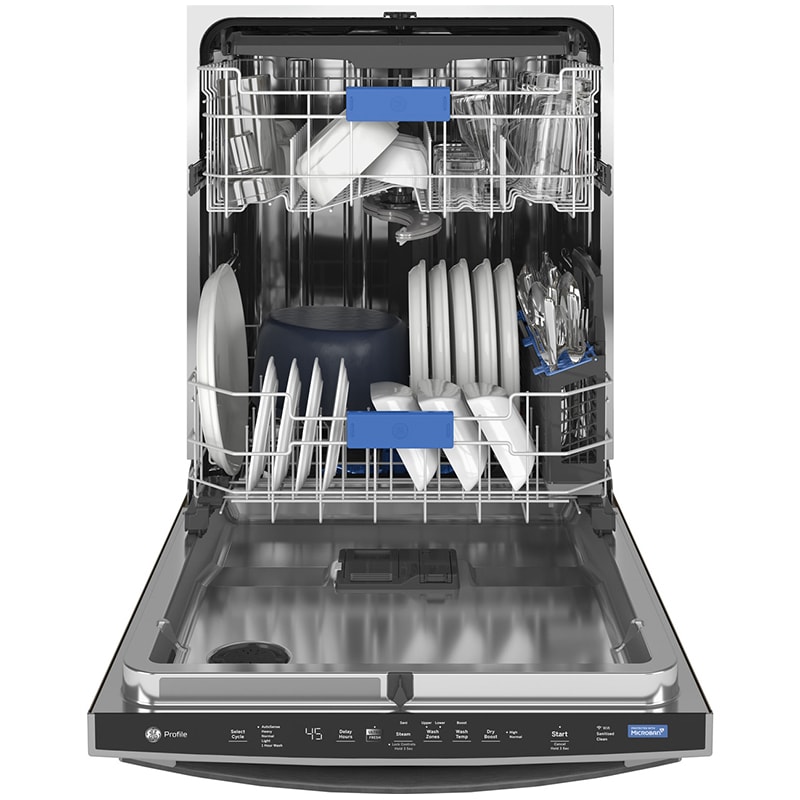 GE Profile 24" Smart BuiltIn Dishwasher with Top Control, 42 dBA Sound