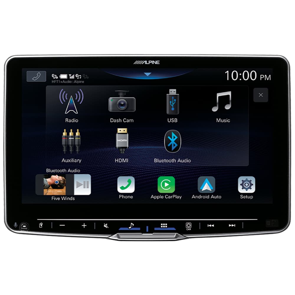 Alpine Halo11 Digital Multimedia Receiver with 11 in. HD Display & Hi-Res Audio Playback, , hires