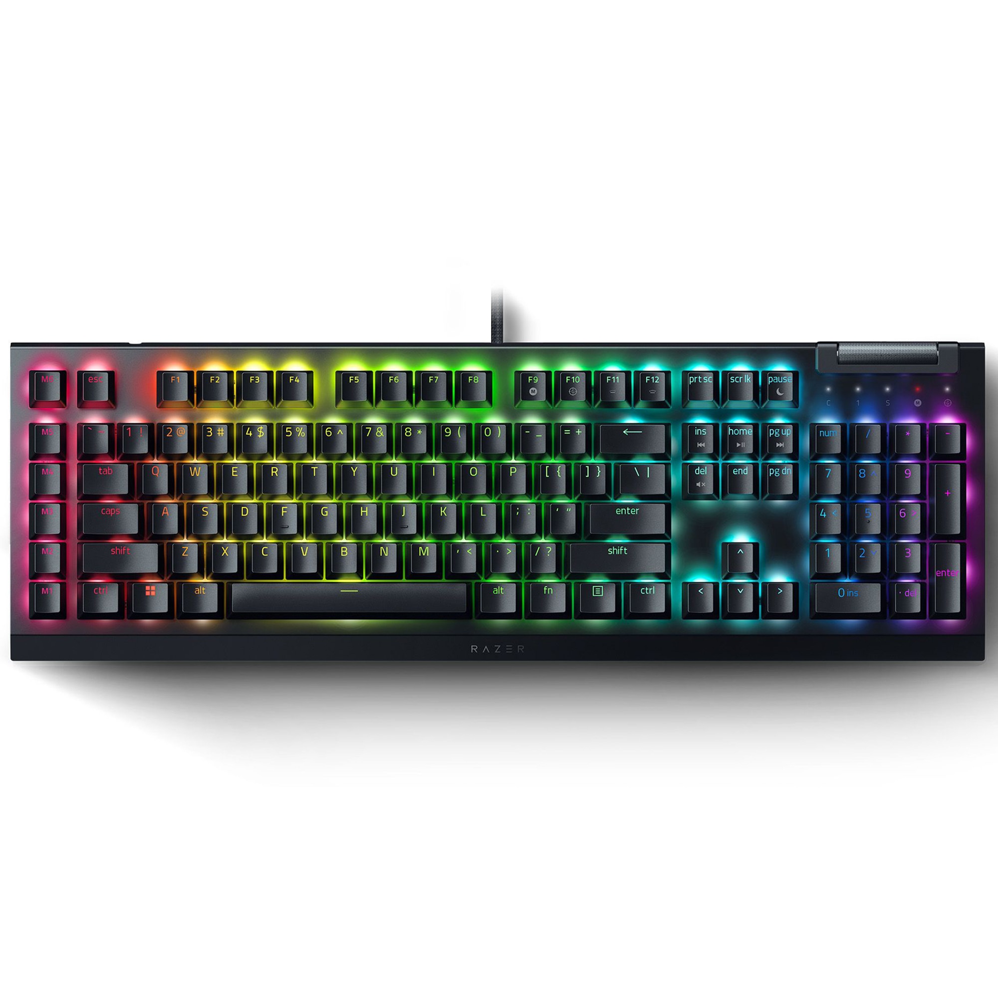 Razer BlackWidow V4 X - Mechanical Gaming Keyboard (Green Switch), , hires