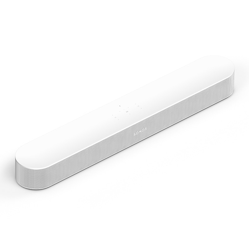 Sonos Beam (Gen 2) 5 Channel Dolby Atmos Smart Sound Bar - White, White, hires