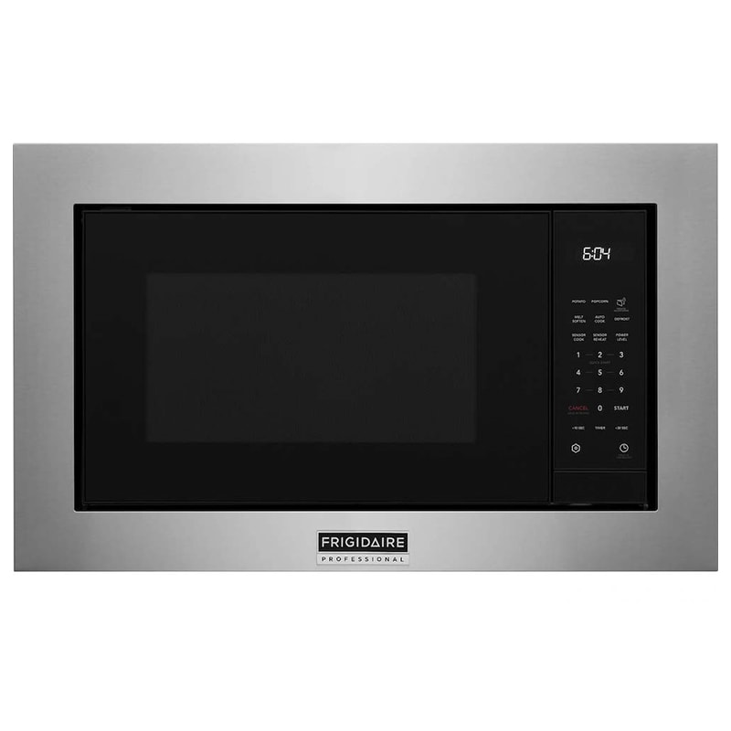 Frigidaire Professional 24 in. 2.2 cu. ft. 1100W Built-In Microwave with Sensor Cooking - Stainless Steel, , hires