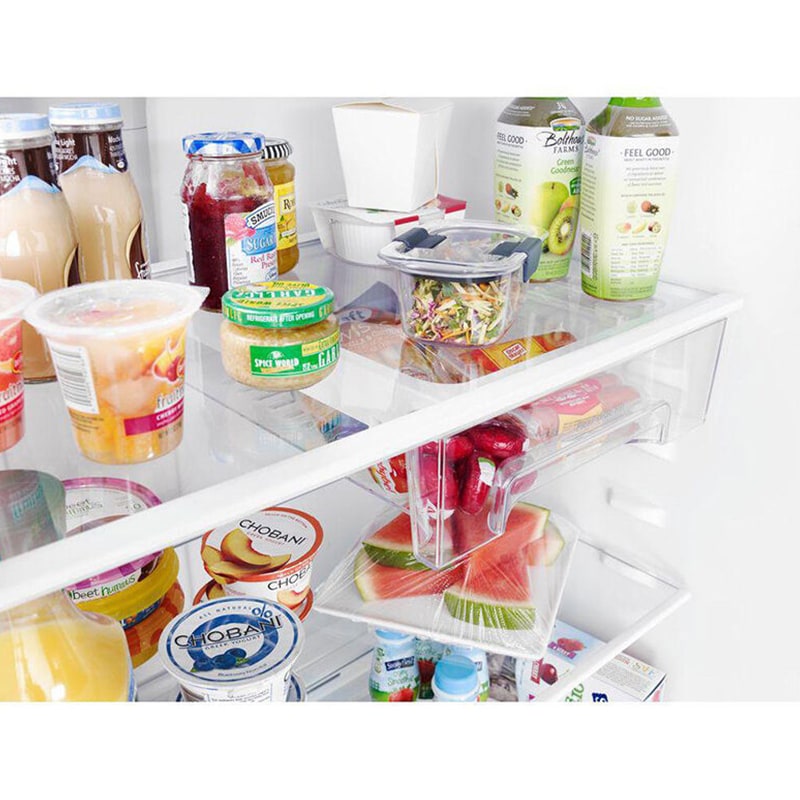 Whirlpool 33 in. 21.3 cu. ft. Top Freezer Refrigerator - Black, Black, hires