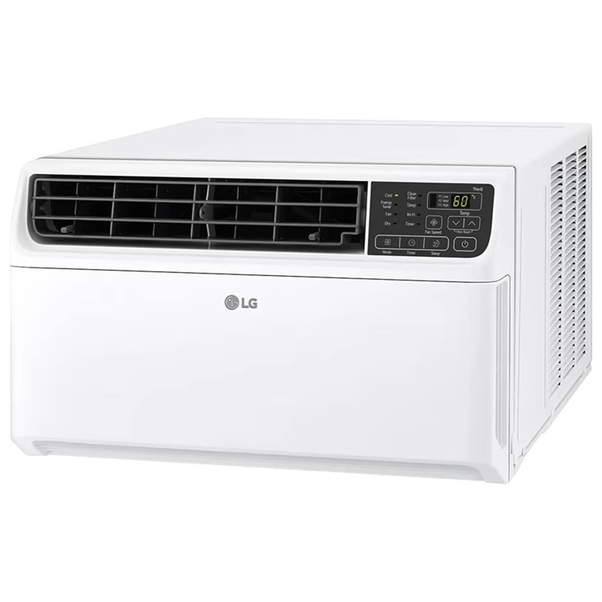 LG 8,500 BTU 115V Smart Energy Star Window/Wall Air Conditioner with Inverter, 3 Fan Speeds, Sleep Mode & Remote Control - White, , hires