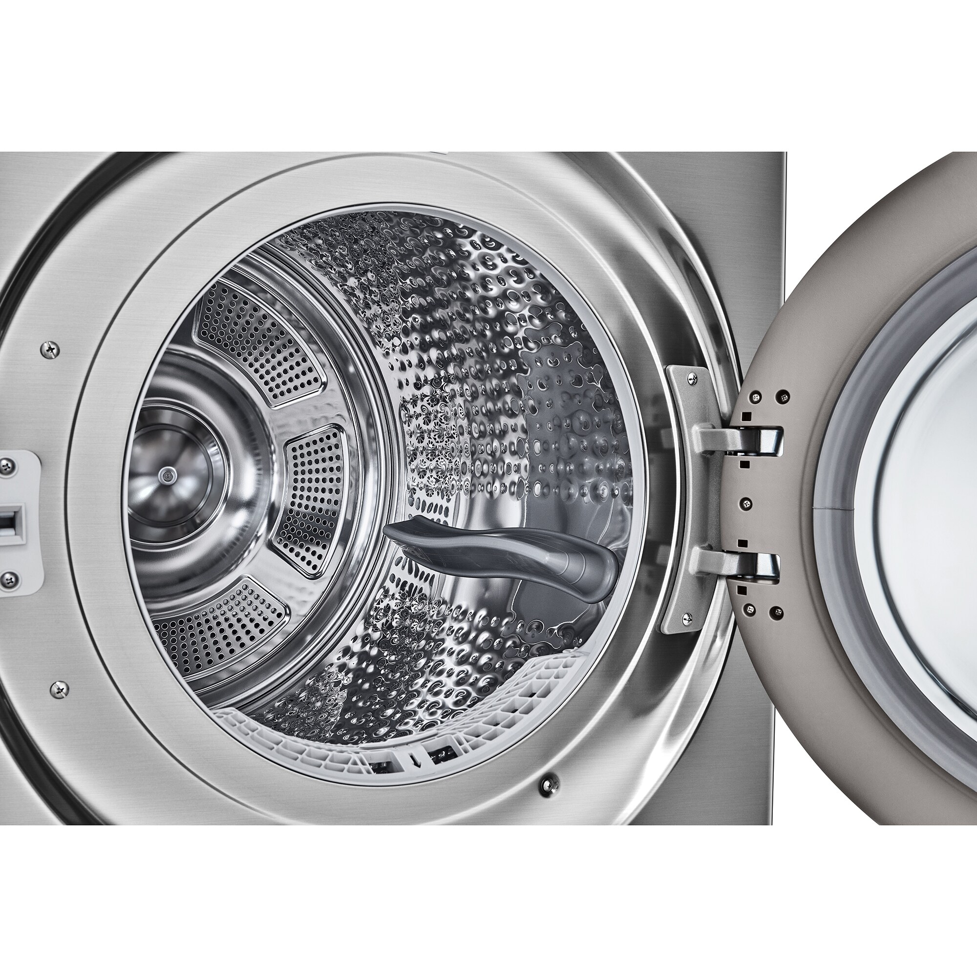 LG 27 in. 7.8 cu. ft. Smart Stackable Ventless Electric Dryer with Heat Pump & Sensor Dry - Graphite Steel, , hires