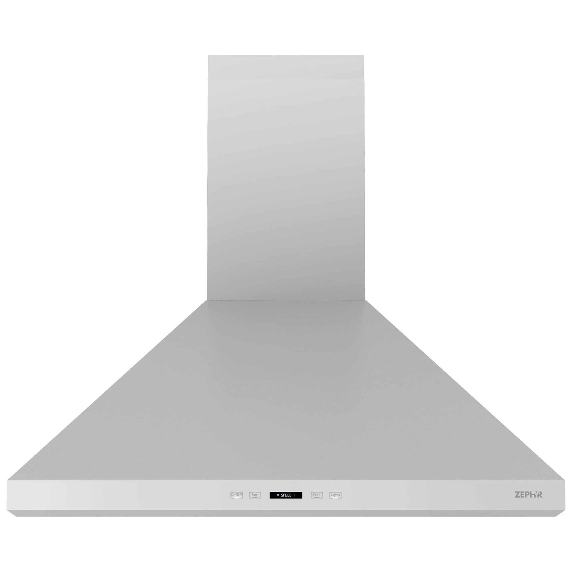 Zephyr 30 in. Chimney Style Range Hood with 5 Speed Settings, 650 CFM & 2 LED Lights - Stainless Steel, , hires