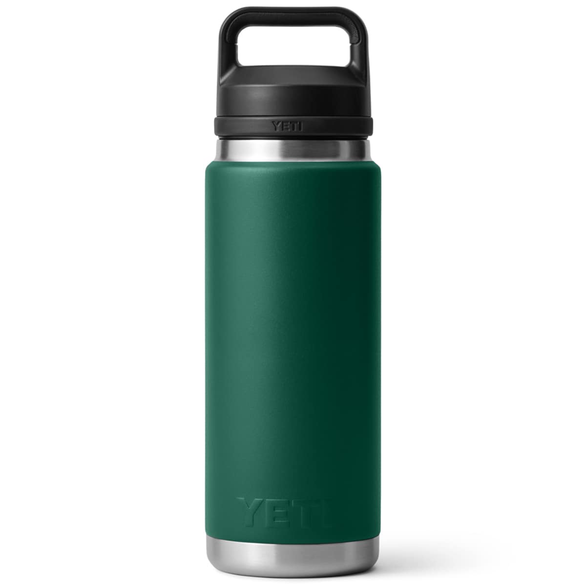 YETI Rambler 26 oz Water Bottle with Chug Cap - Black Forest Green, Black Forest Green, hires