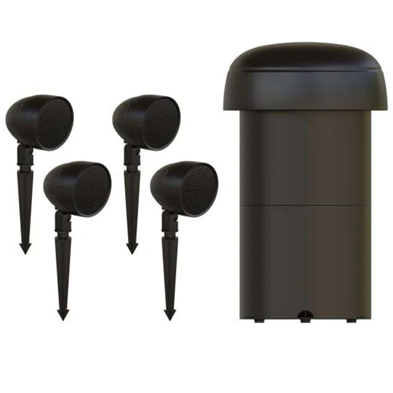 Furrion Aurora Veranda Series 4.1 Landscape Speaker System - Brown, , hires