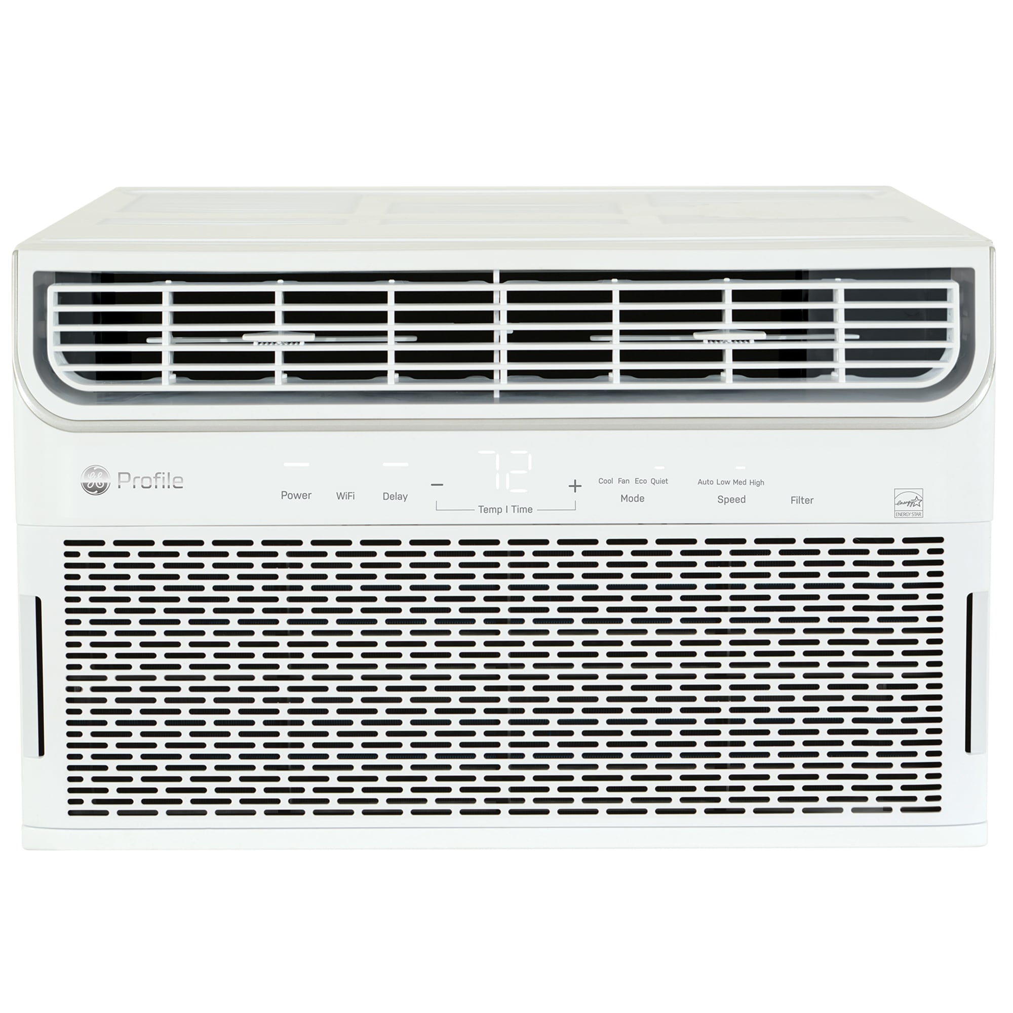 GE Profile 10,100 BTU Smart Energy Star Window Air Conditioner with Inverter & 4 Fan Speeds - White, , hires
