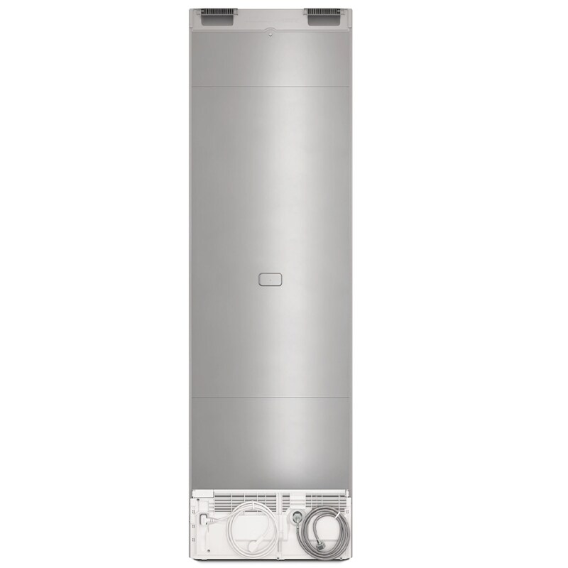 Miele 24 in. 13.2 cu. ft. Smart Counter Depth Bottom Freezer Refrigerator with Ice Maker - Clean Steel, , hires