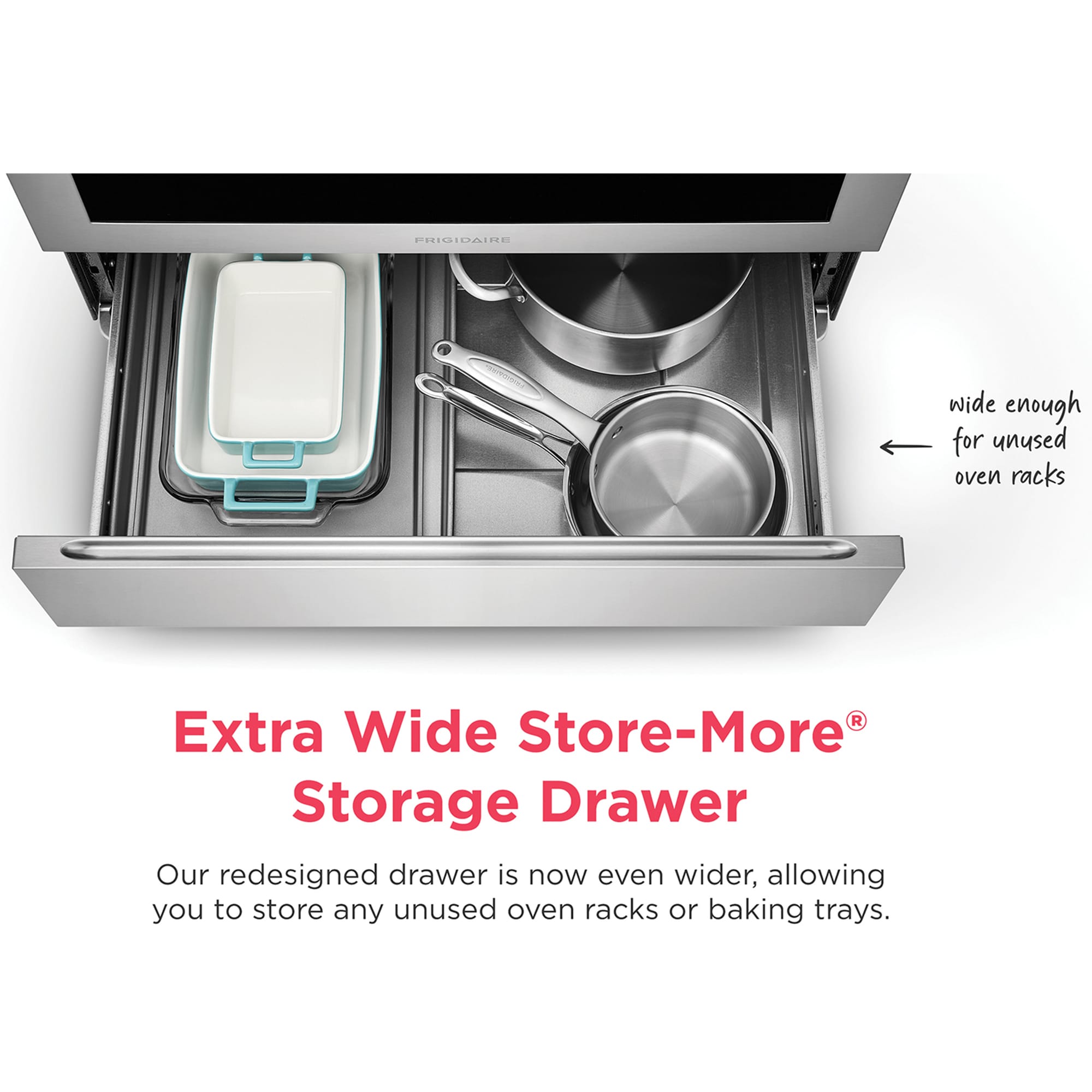 Frigidaire 30 in. 5.1 cu. ft. Slide-In Gas Range with 5 Sealed Burners - Stainless Steel, Stainless Steel, hires