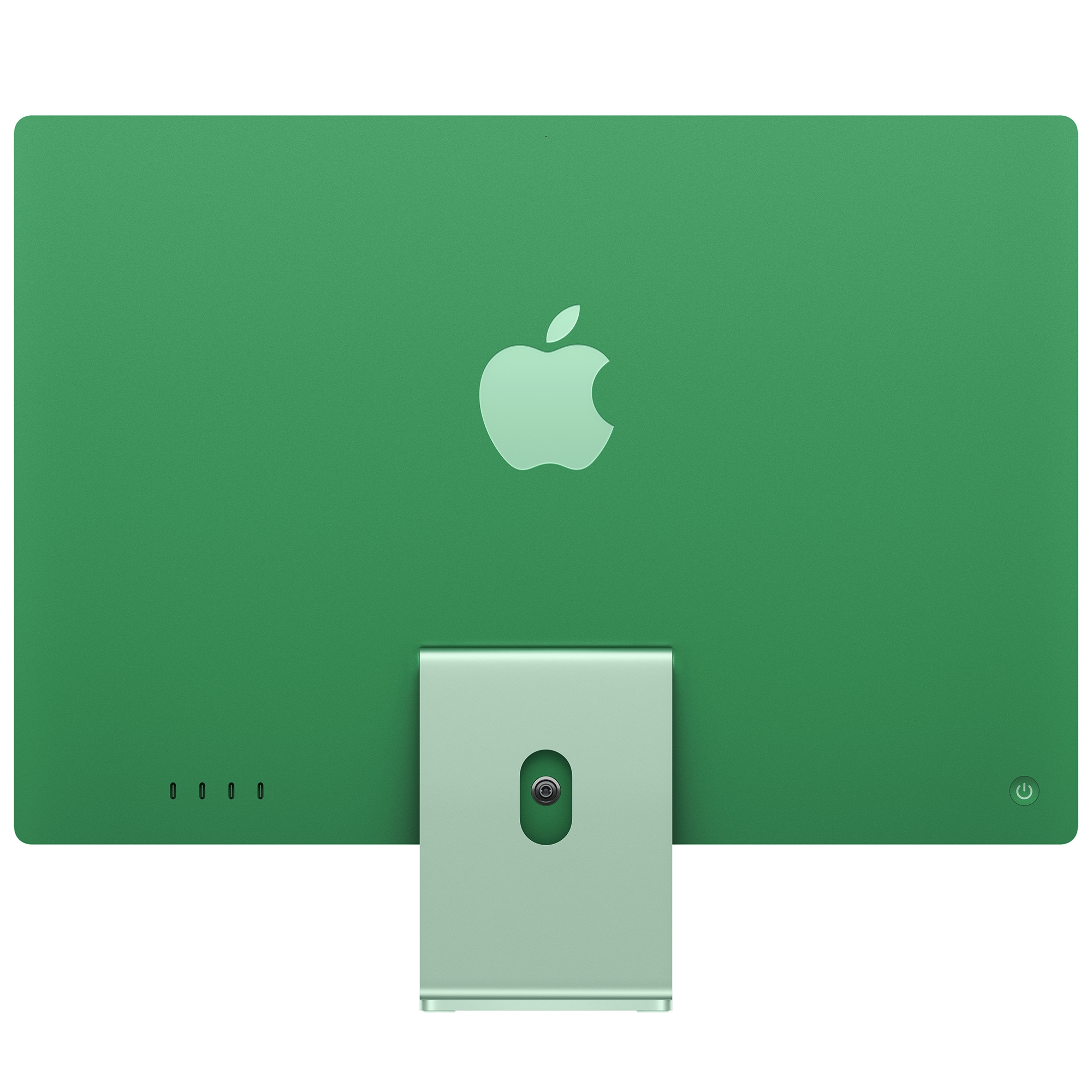 Apple iMac 24 in. (2024) with Apple M4 10-Core CPU, 10-Core GPU, 16 GB RAM, 512 GB SSD & Mac OS - Green, Green, hires
