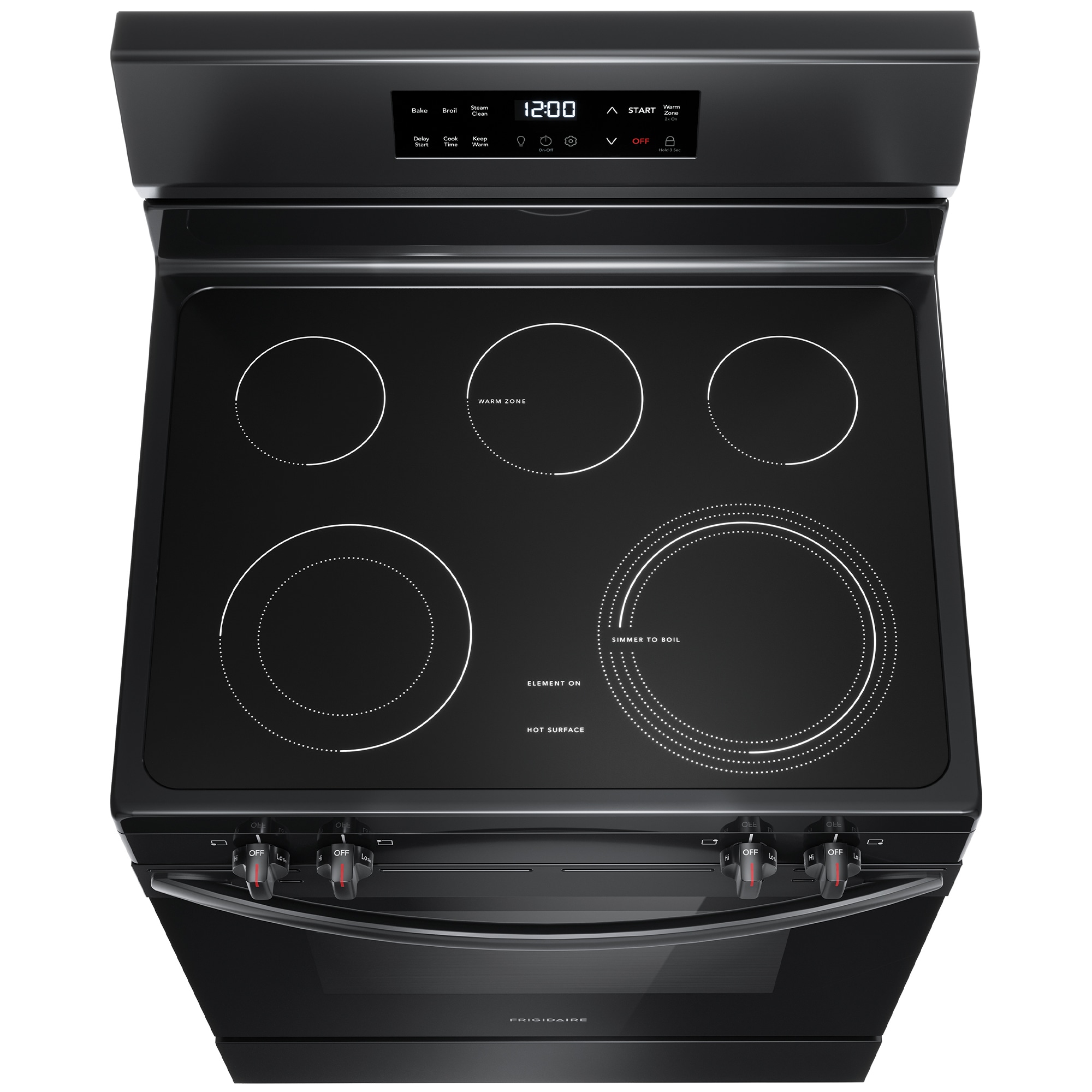 Frigidaire 30 in. 5.3 cu. ft. Electric Range with Smoothtop Burners - Black, , hires