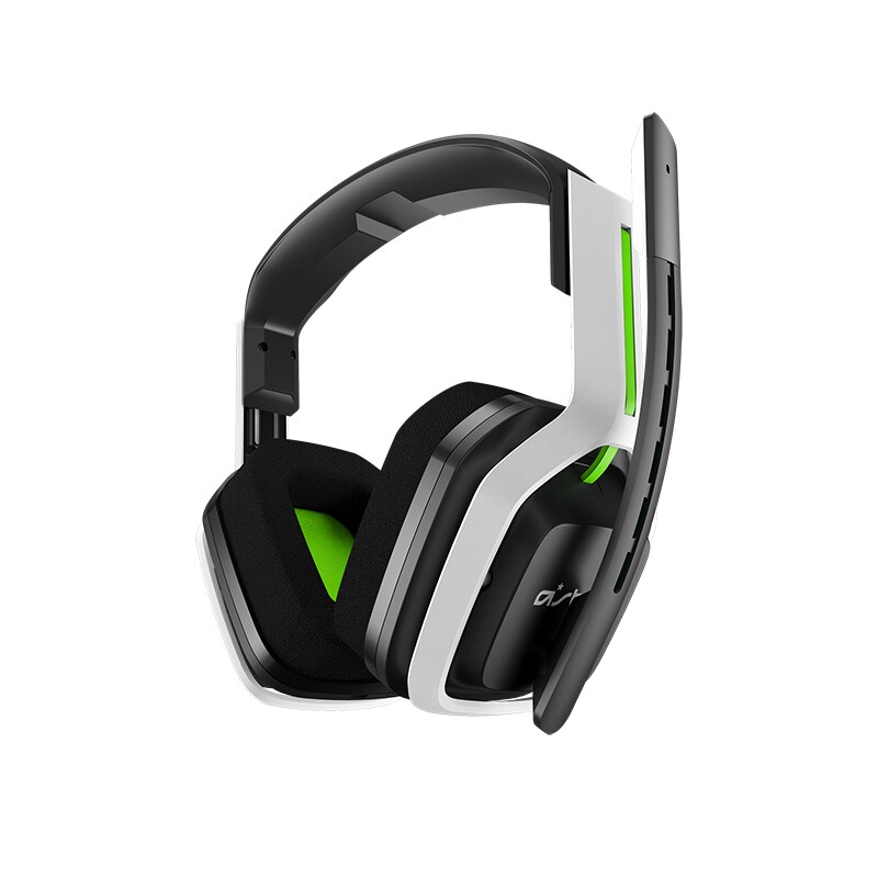 Astro Gaming A20 Wireless Stereo Gaming Headset Gen 2 for Xbox Series X|S, Xbox One, PC and Mac - White/Green, , hires
