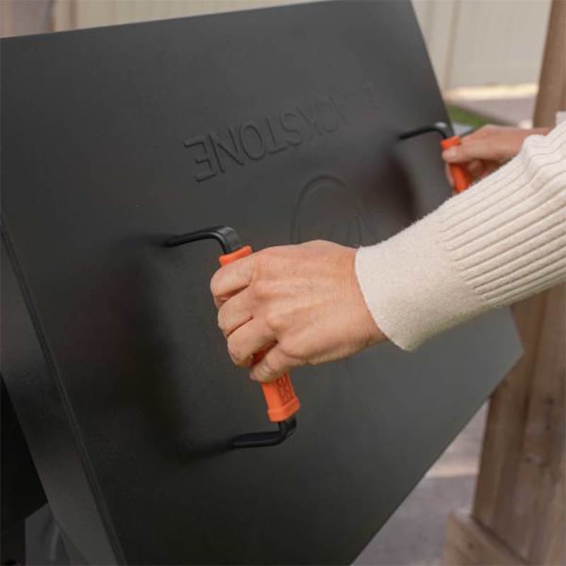 Blackstone Omnivore Limited Edition 28 in. 2-Burner Liquid Propane Gas Flat Top Griddle with Side Tables and 524 sq. in. Cooking Surface - Black, , hires