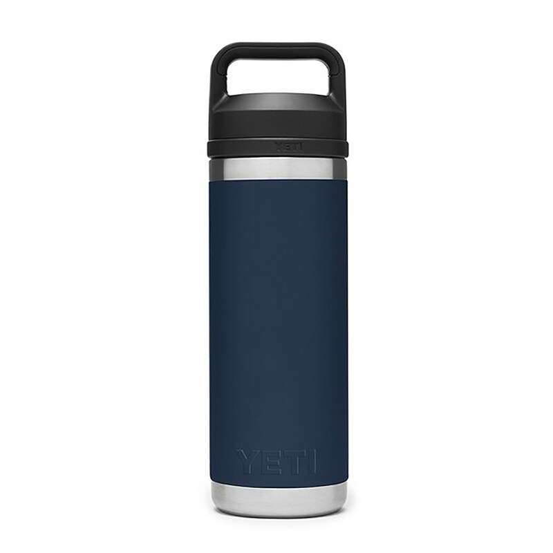 YETI Rambler 18 oz Bottle with Chug Cap - Navy, Yeti-Navy Blue, hires