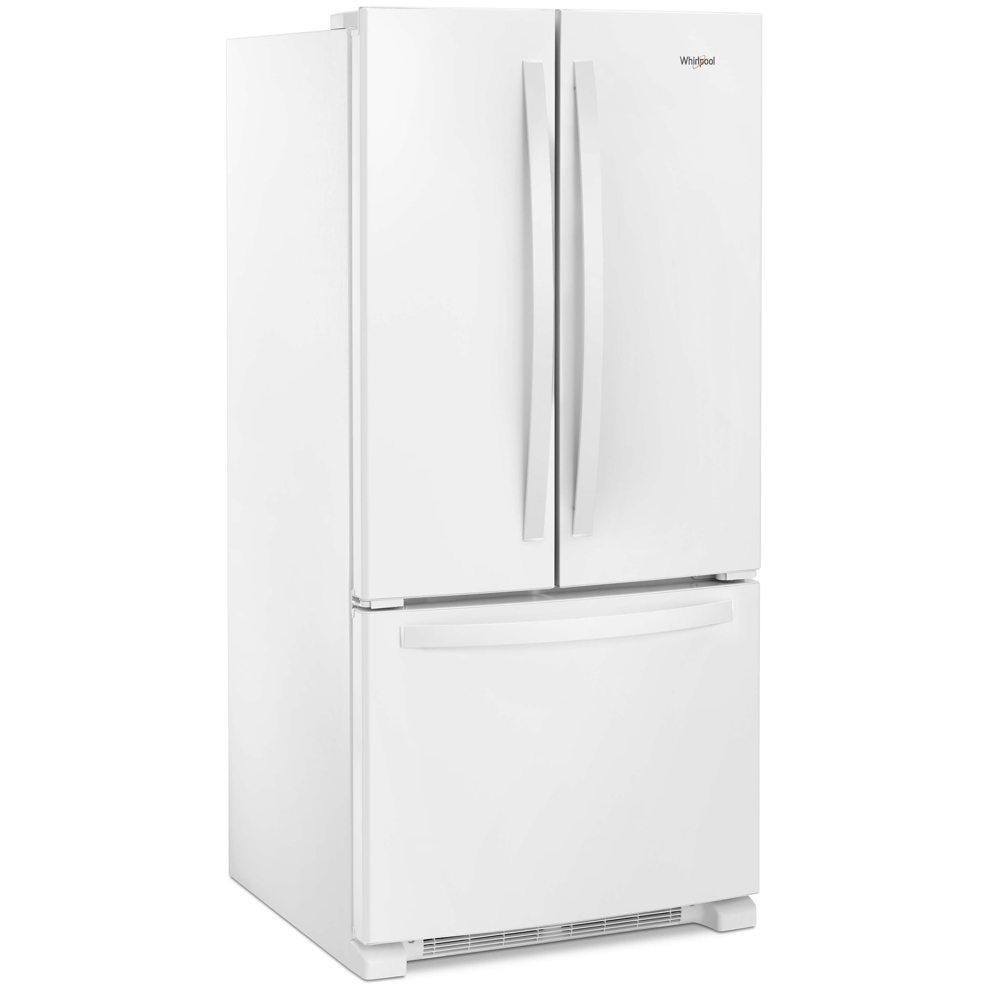 Whirlpool 33 in. 22.1 cu. ft. French Door Refrigerator with Internal Water Dispenser - White, White, hires