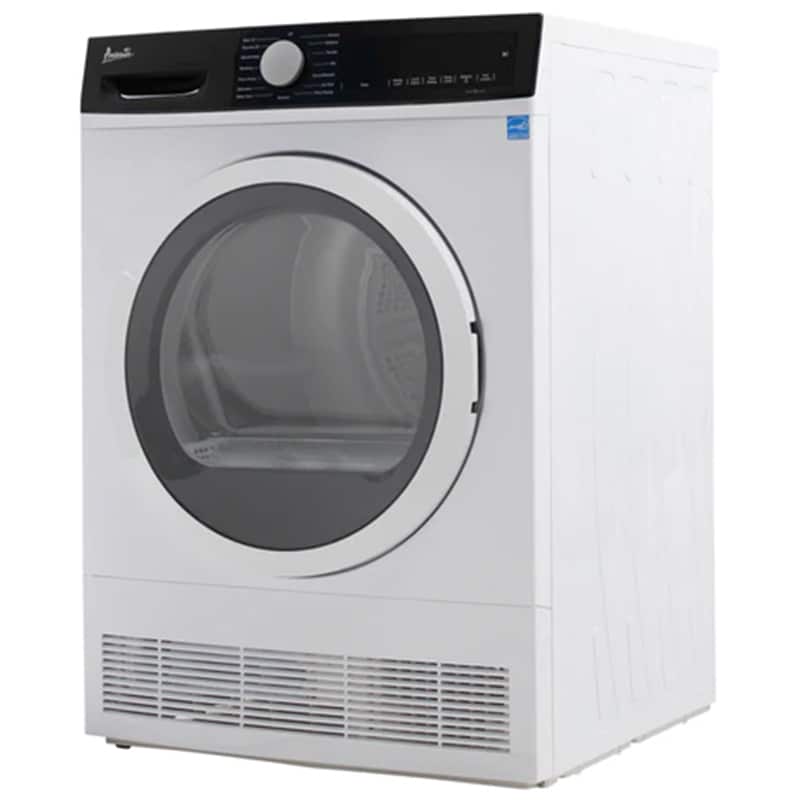 Avanti 24 in. 4.0 cu. ft. Stackable Ventless Electric Dryer with Sanitize Cycle & Sensor Dry - White, , hires