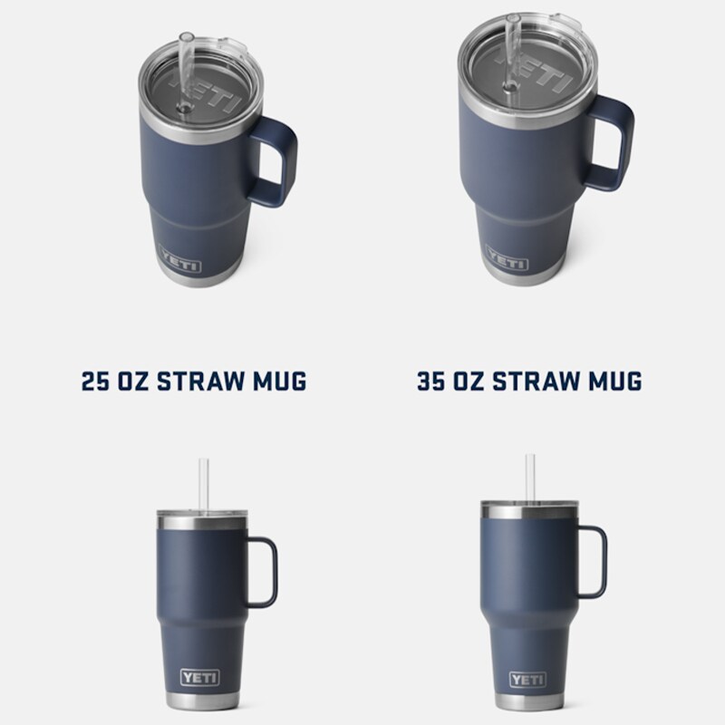 YETI Rambler 35 oz Straw Mug - Navy, Yeti-Navy Blue, hires