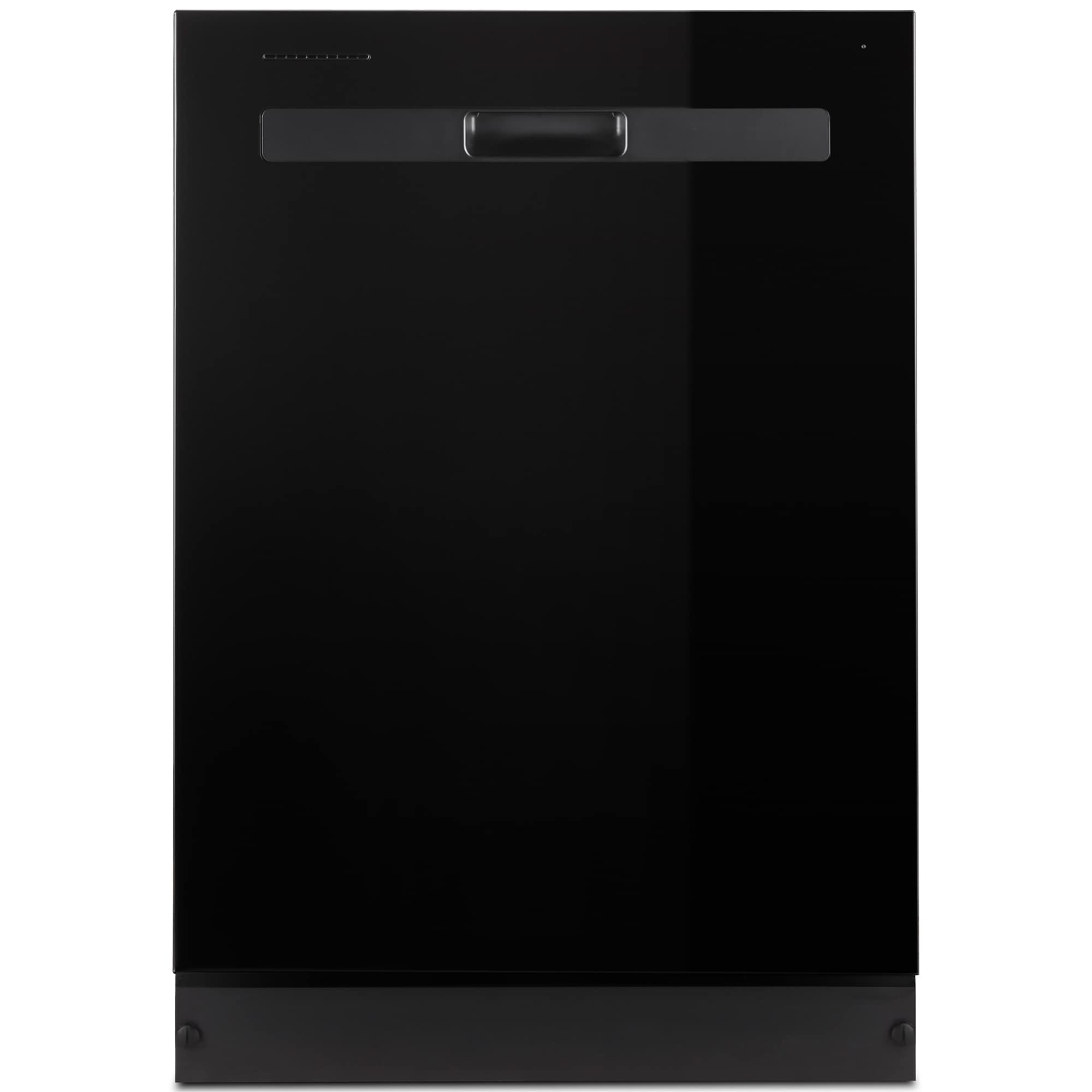 Whirlpool 24 in. Top Control Dishwasher with 55 dBa Sound Level & Pocket - Black, Black, hires
