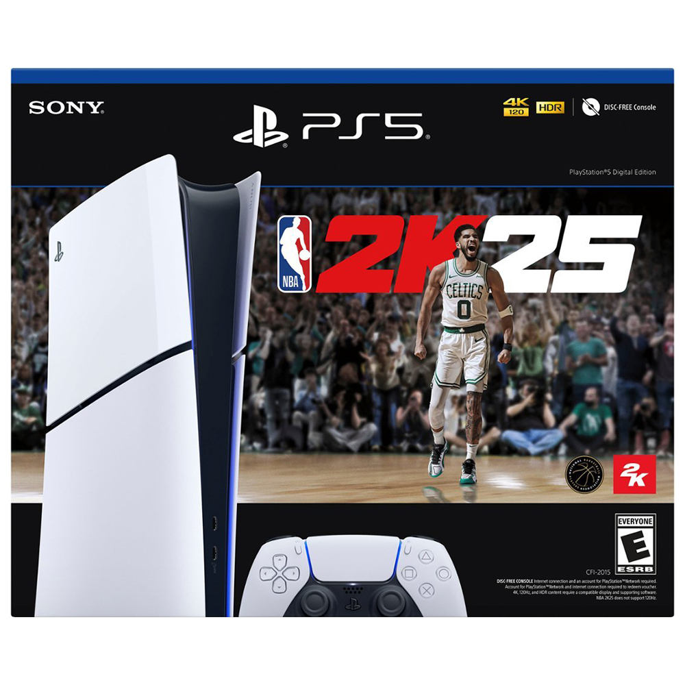 Sony PlayStation 5 Slim Console Digital Edition (PS5) NBA 2K25