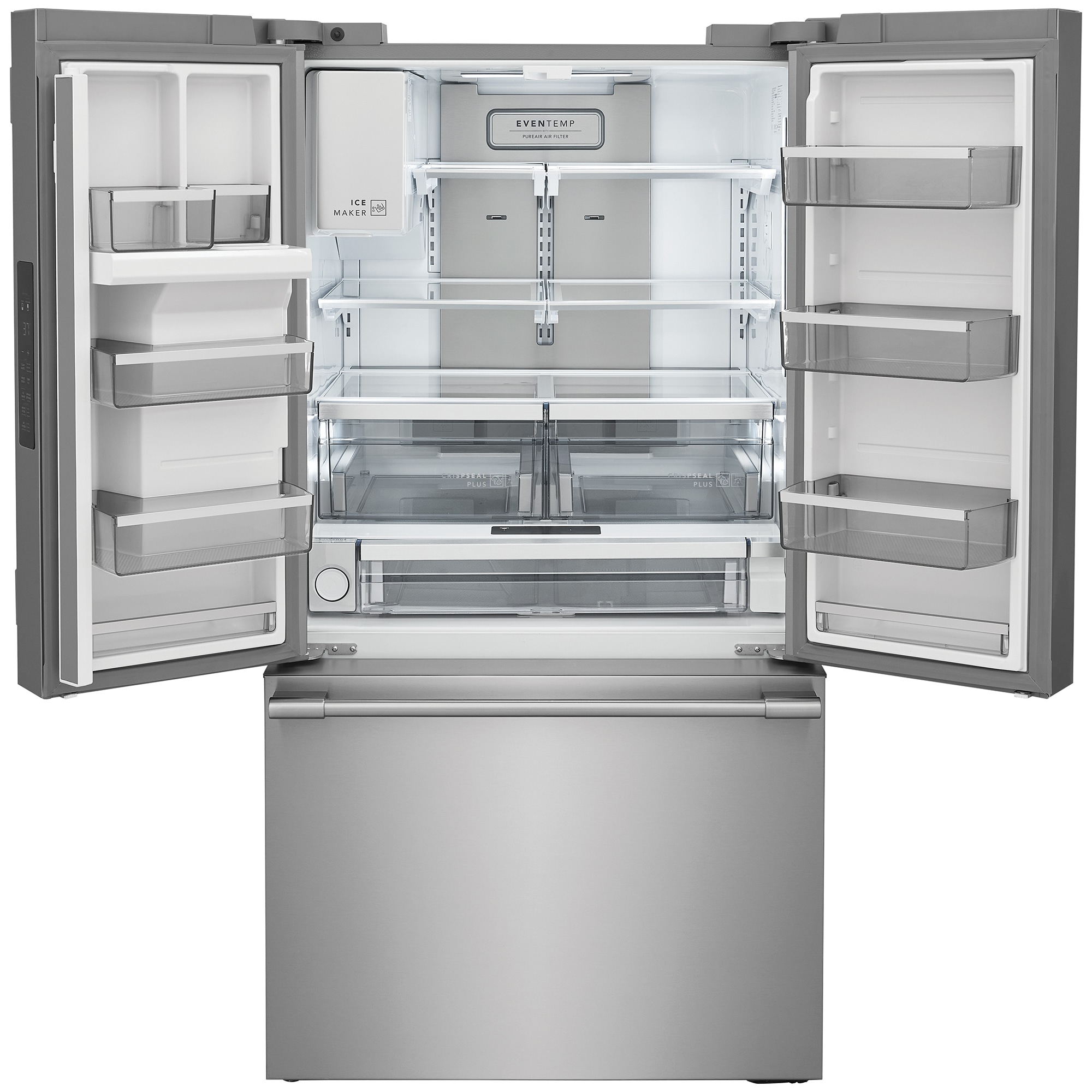 Frigidaire Professional 36 in. 27.8 cu. ft. French Door Refrigerator with Ice & Water Dispenser - Stainless Steel, , hires