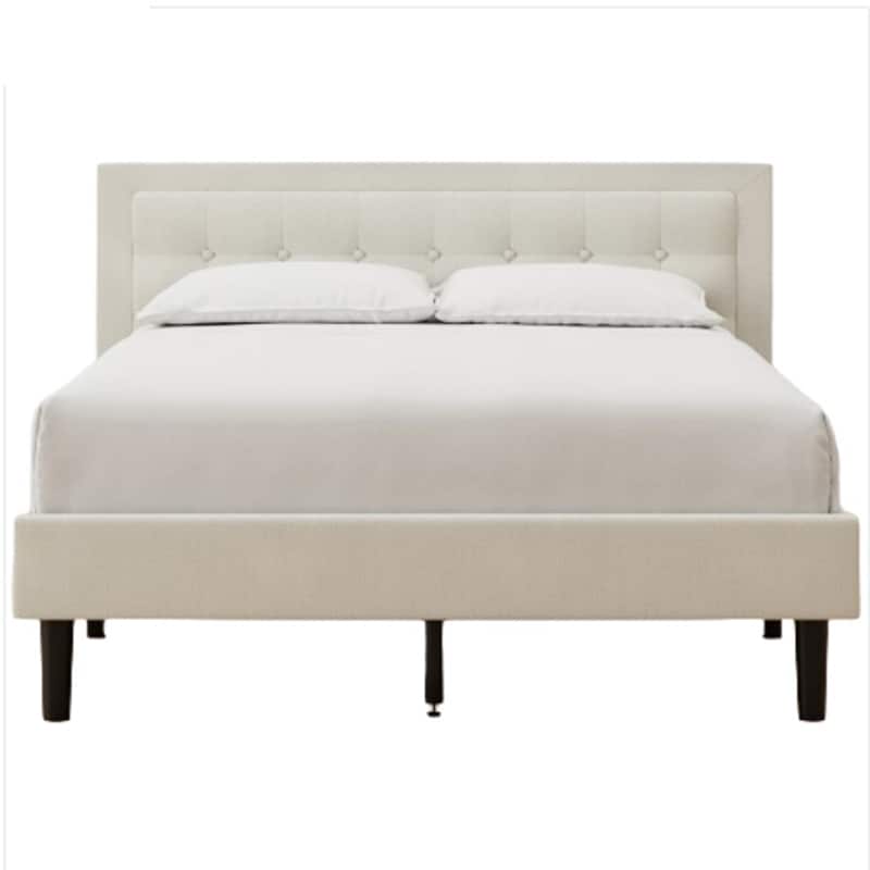 Nectar Mornington Twin Headboard & Frame - Linen, , hires