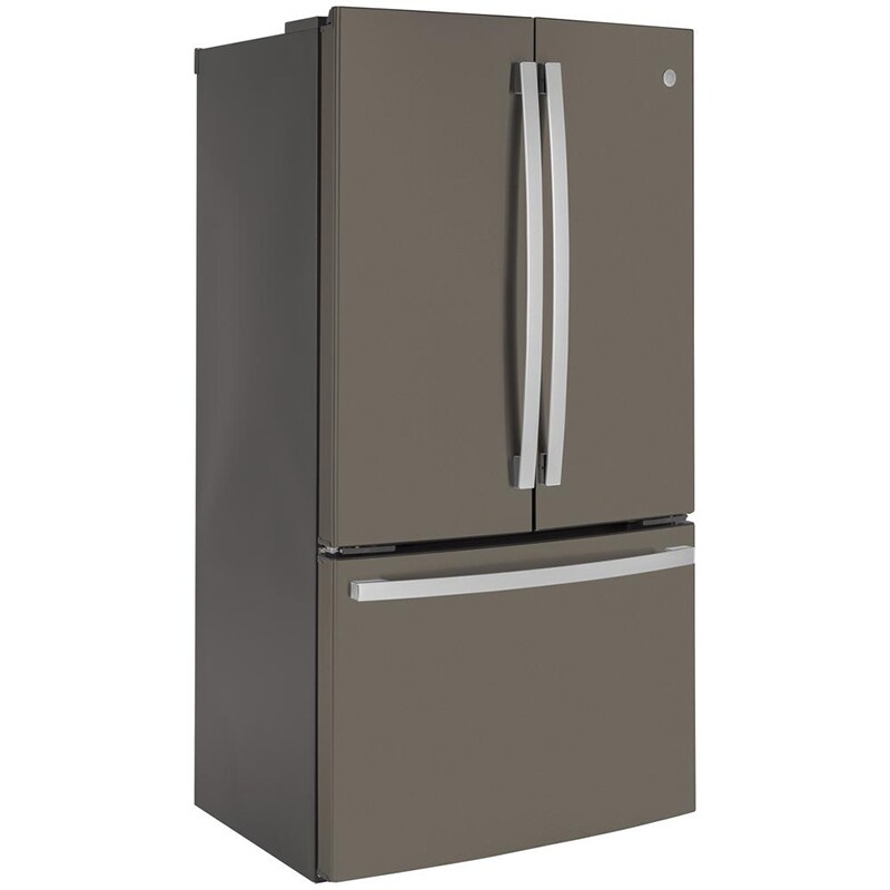 GE 36 in. 23.1 cu. ft. Counter Depth French Door Refrigerator with Ice Maker - Fingerprint Resistant Slate, Slate, hires