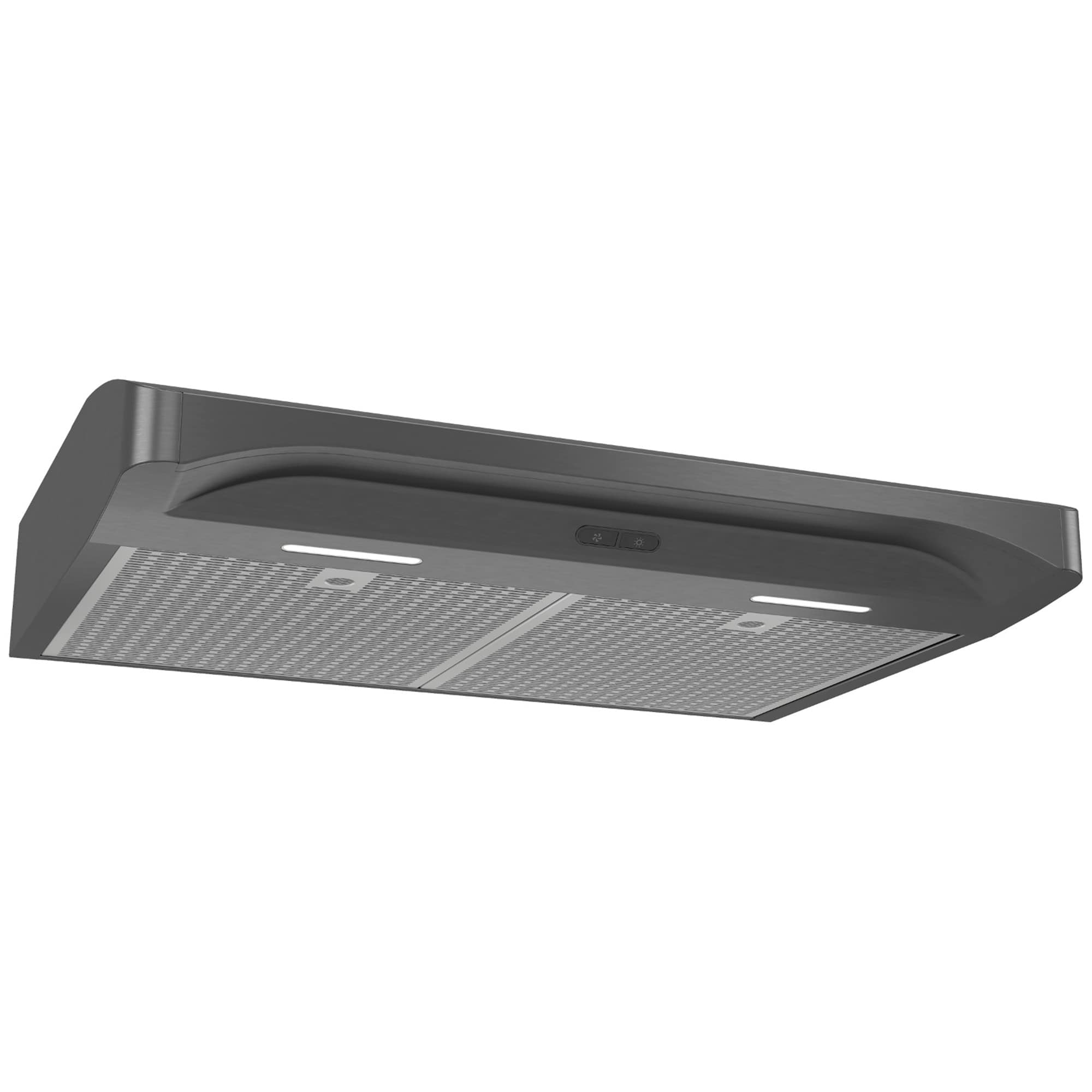 Broan Elite Alta 2 Series 36 in. Convertible Standard Style Range Hood with 375 CFM, 3 Fan Speeds & 2 LED Lights - Black Stainless, , hires