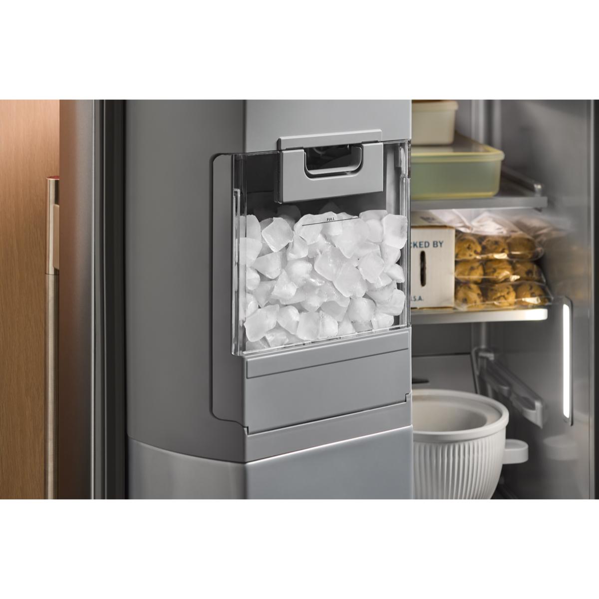 KitchenAid 36 in. 20.8 cu. ft. Counter Depth Side-by-Side Refrigerator with Ice & Water Dispenser - Fingerprint Resistant Stainless Steel, Fingerprint Resistant Stainless, hires