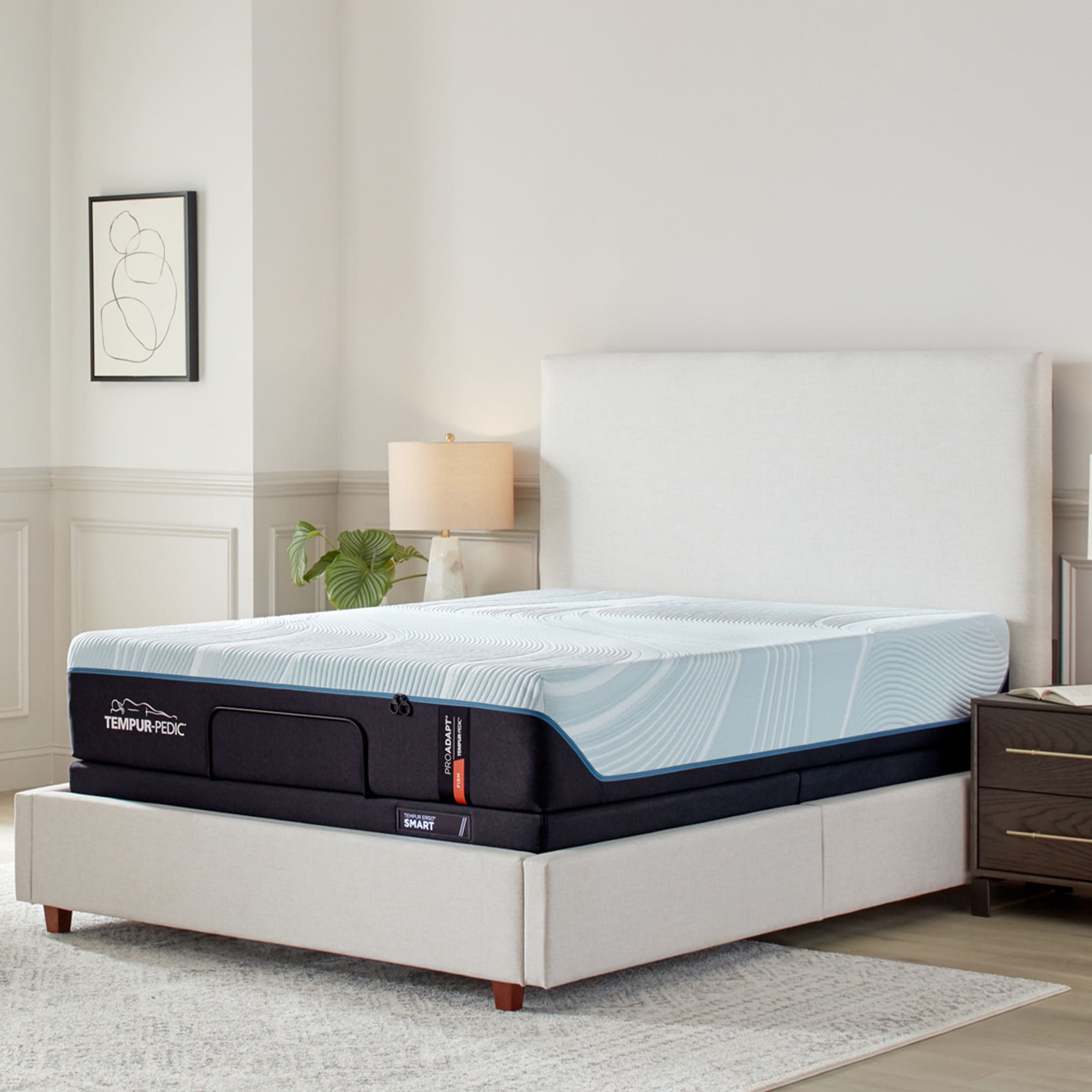 Tempur-Pedic ProAdapt 2.0 Firm Split California King Size Mattress, , hires