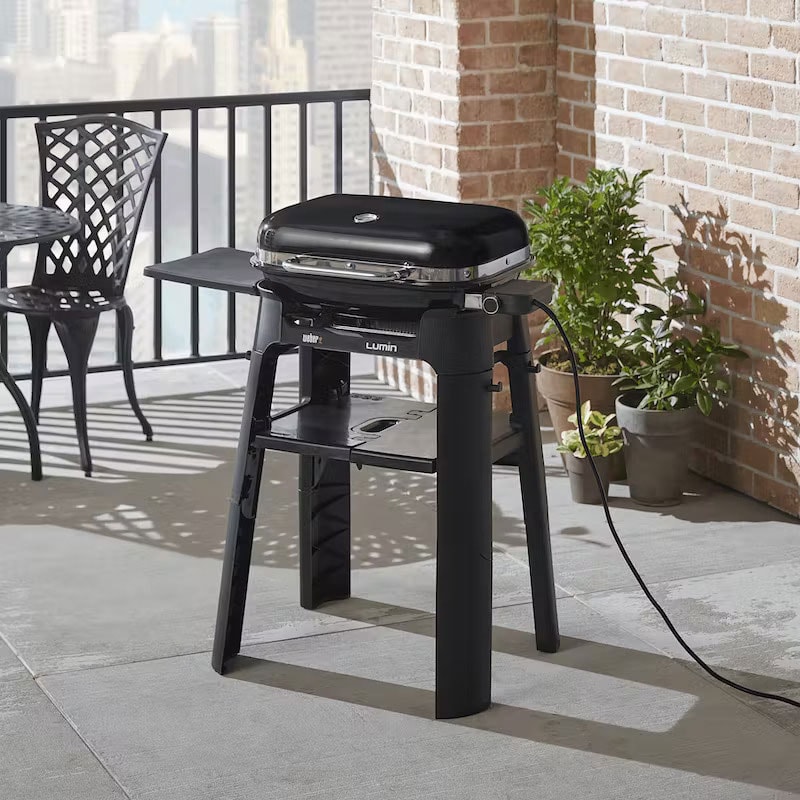 Weber Lumin Electric Grill Stand, , hires