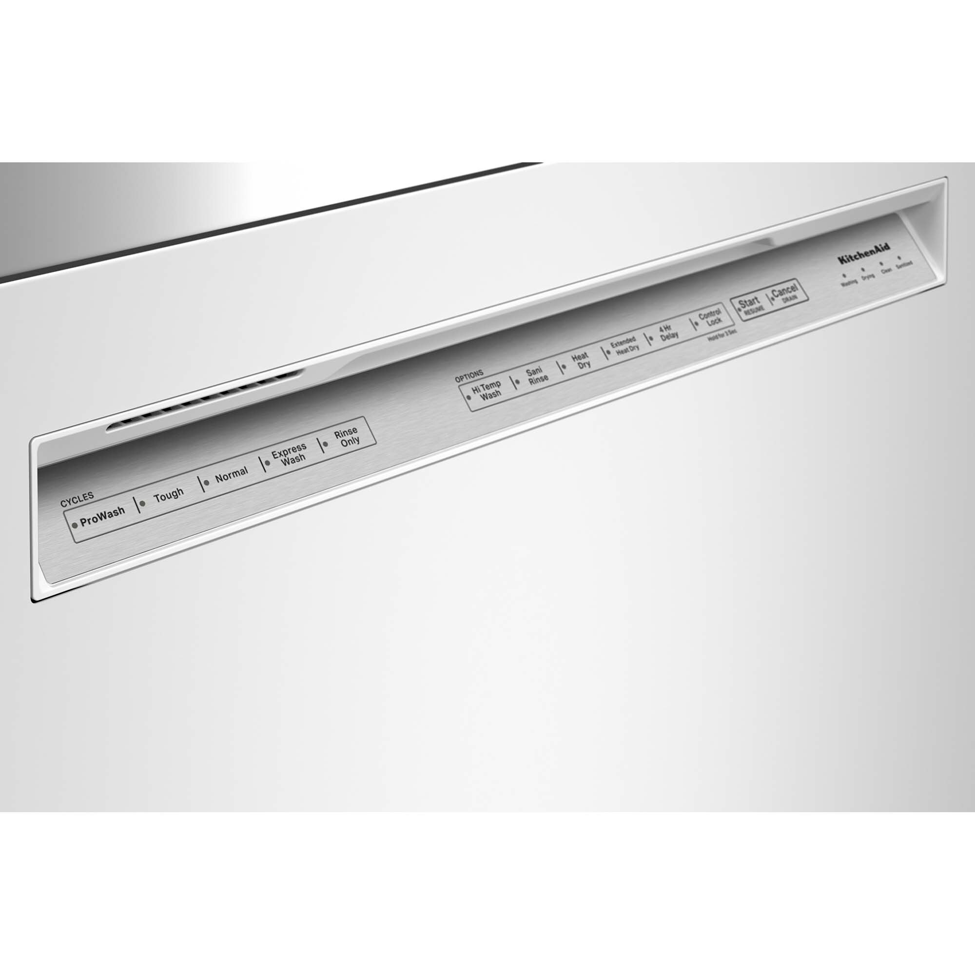 KitchenAid 24 in.BuiltIn Dishwasher with Front Control, 39 dBA Sound Level, 13 Place Settings