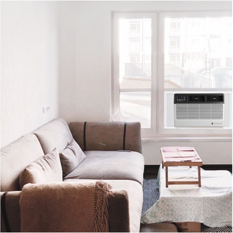 Friedrich Chill Premier Series 8,000 BTU 115V Smart Window Air Conditioner with 3 Fan Speeds, Remote Control - White, , hires
