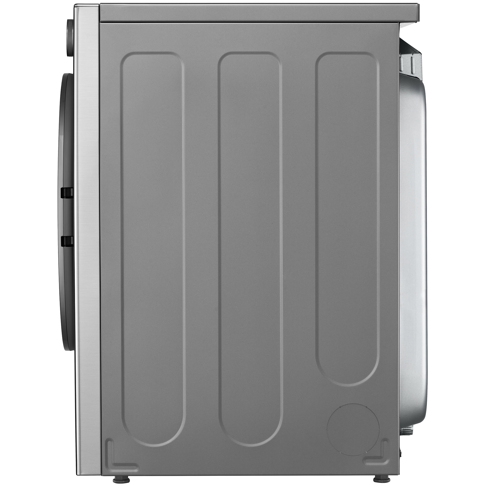 LG 27 in. 7.4 cu. ft. Smart Stackable Electric Dryer with AI Sensor Dry, Turbo Steam, Sanitize & Steam Cycle - Graphite Steel, Graphite Steel, hires