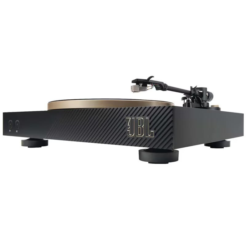 JBL Spinner Bluetooth Turntable - Black & Gold, , hires
