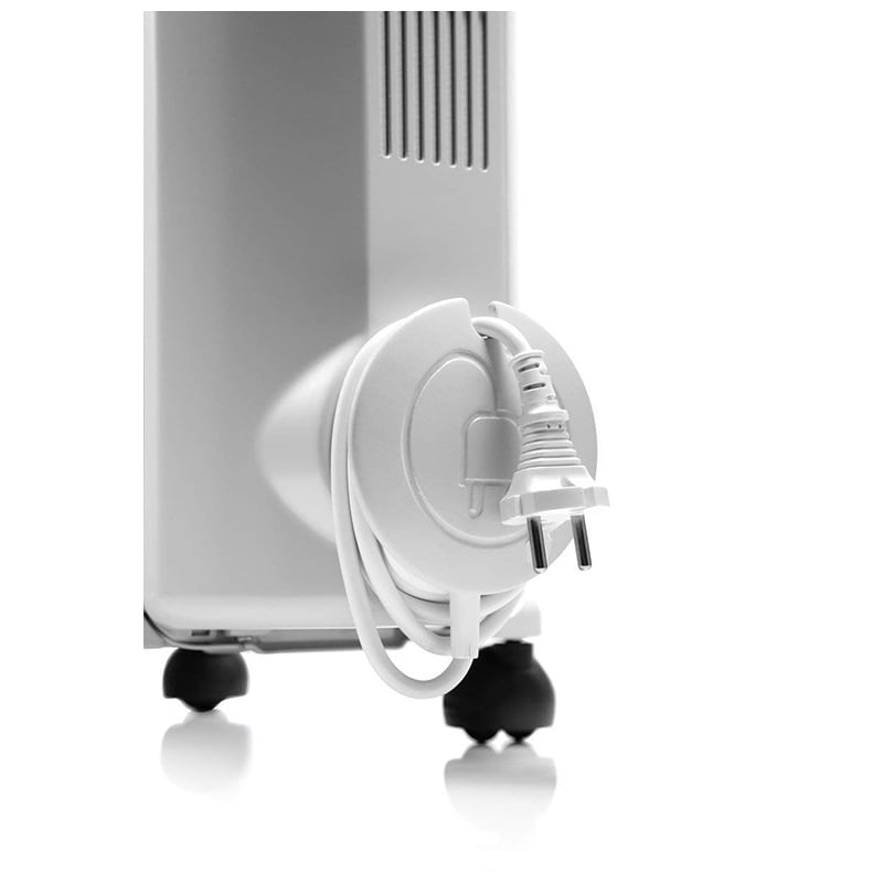 De Longhi 1500 W Radiator Space Heater with 3 Heat Settings & Overheat Safety Shut-Off - White, , hires