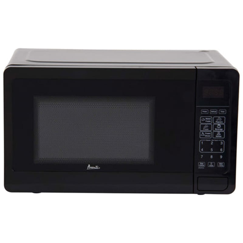 Avanti 18 in. 0.7 cu. ft. 700W Countertop Microwave - Black, , hires