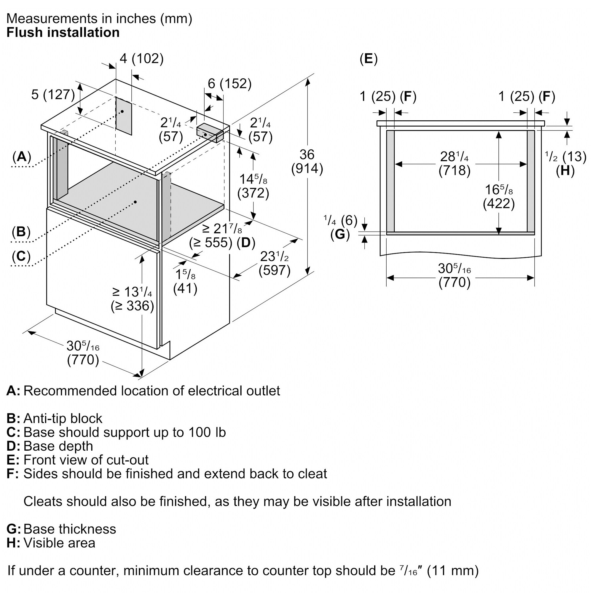 Bosch 800 Series 30 in. 1.2 cu. ft. 950W Low Profile Smart Drawer Microwave with Sensor Cooking - Stainless Steel, , hires