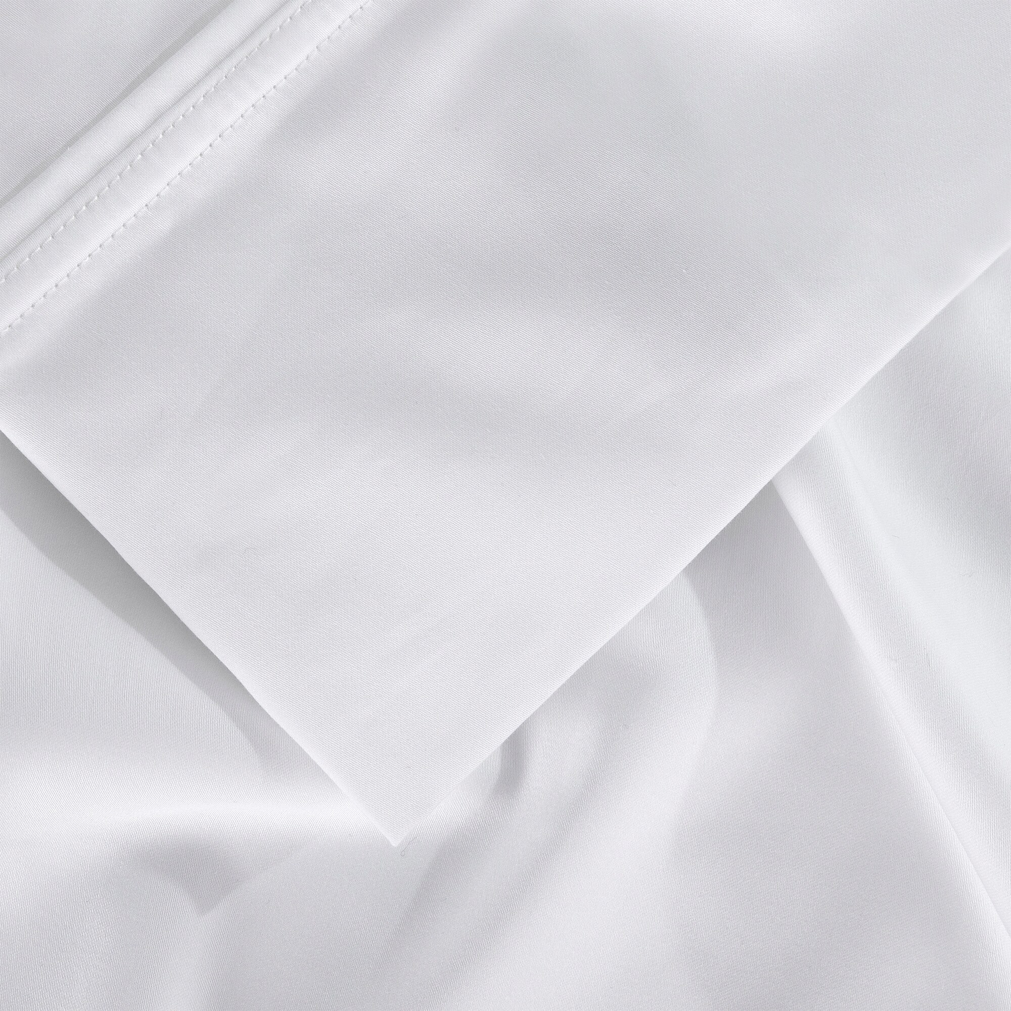 BEDGEAR Hyper-Cotton King Size Sheet Set (Ideal for Adj. Bases) - Bright White, , hires