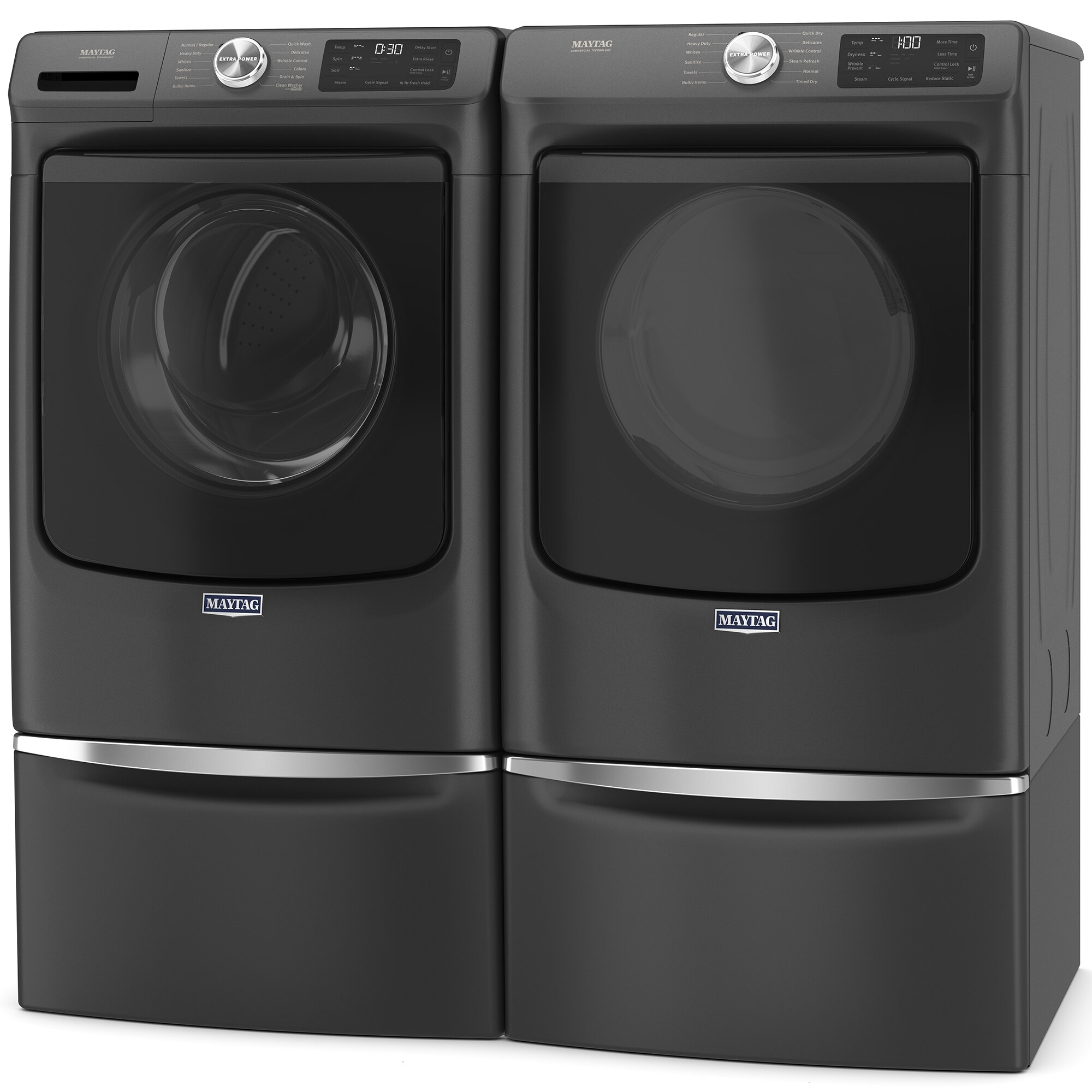 Maytag 27 in. 4.8 cu. ft. Stackable Front Load Washer with Extra Power