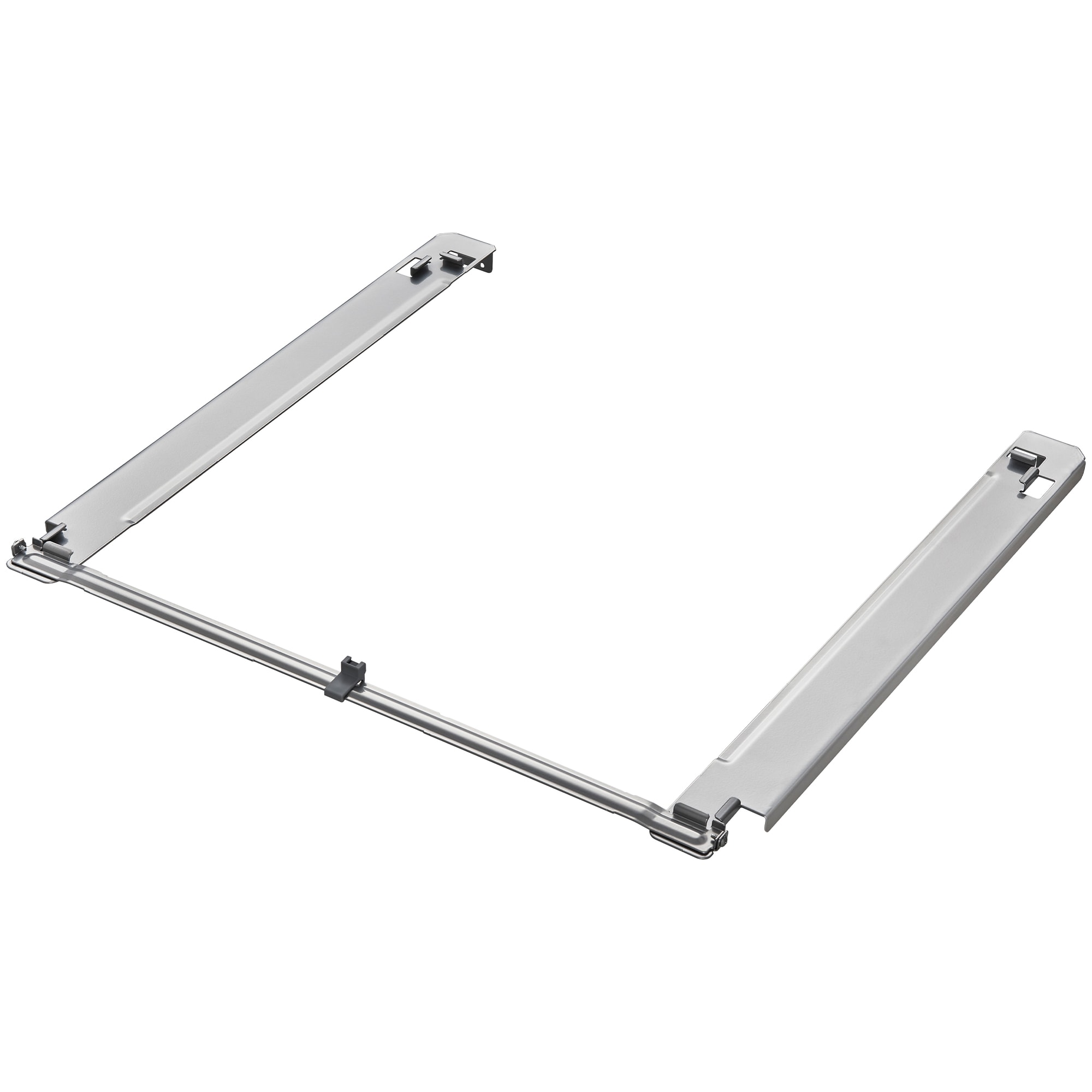 LG 27 in. Laundry Front Load Stacking Kit - Chrome, , hires