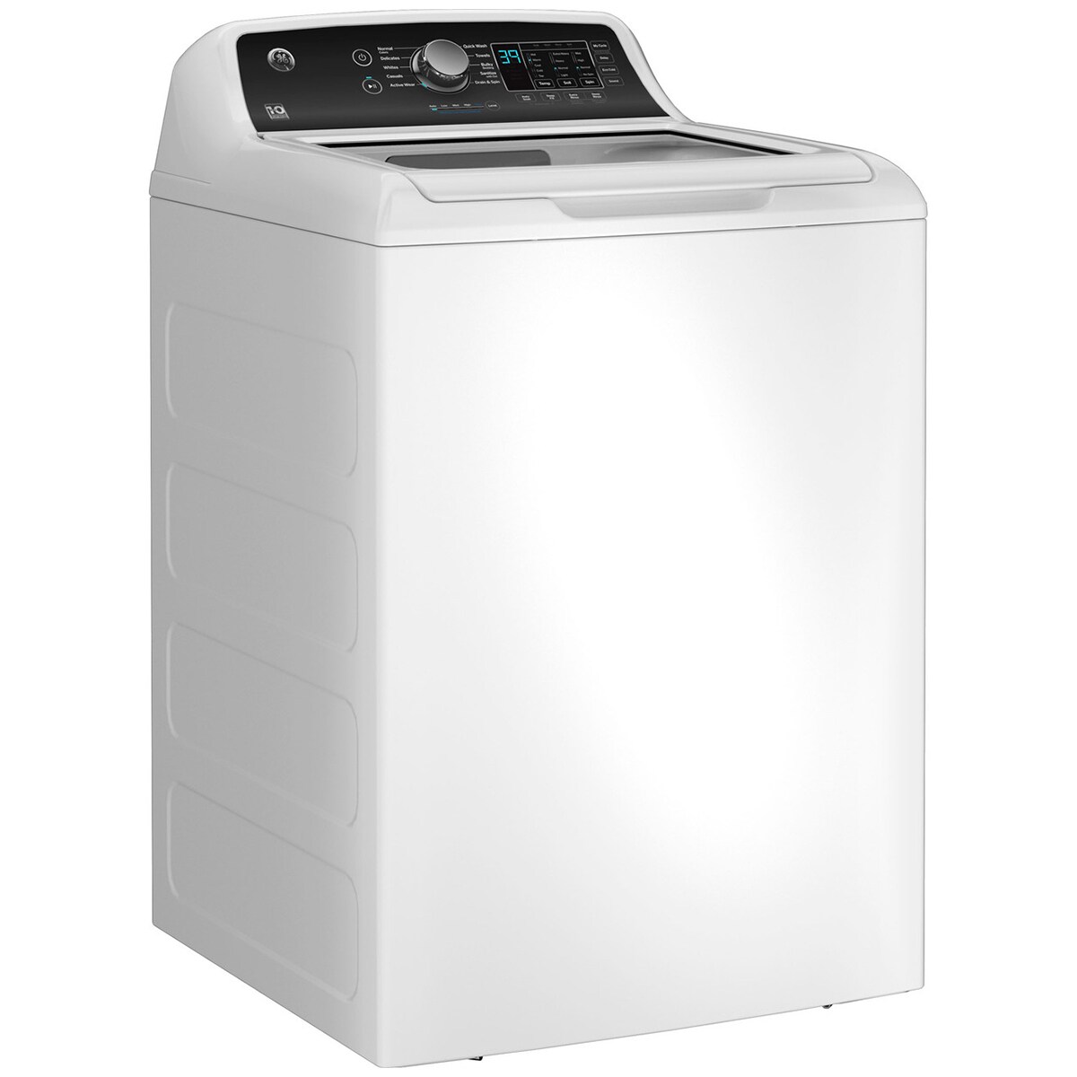 GE 27 in. 4.5 cu. ft. Top Load Washer with Agitator & Sanitize with Oxi