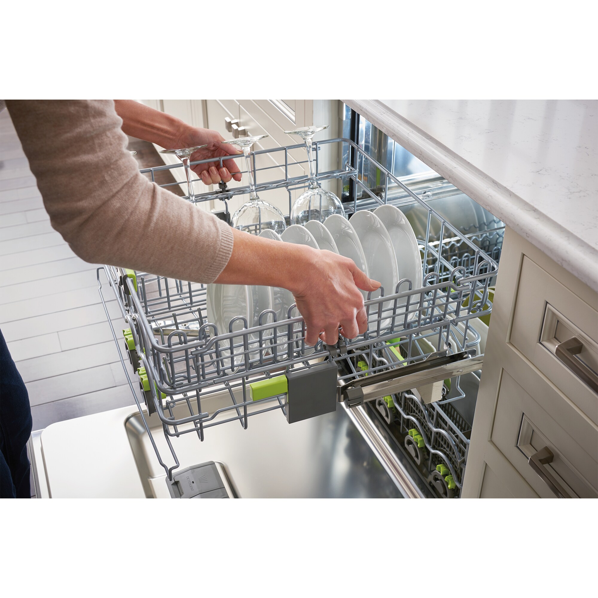 Cove 24 in. Top Control Smart Dishwasher with 41 dBa Sound Level & 3rd-Rack - Custom Panel Ready, , hires