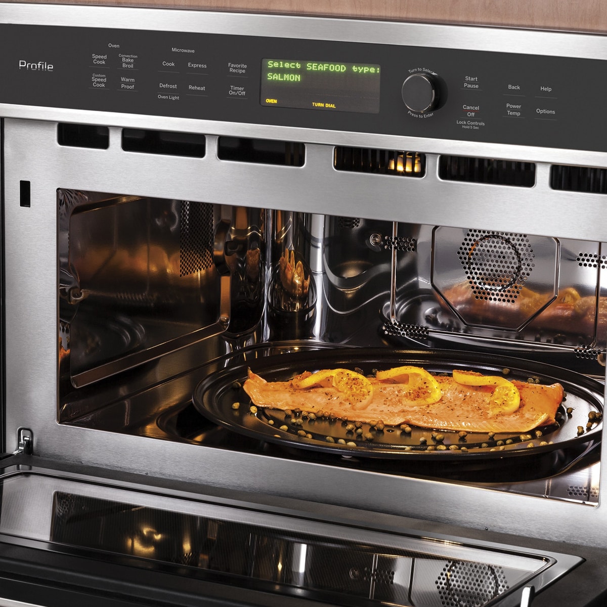 GE Profile 30 in. 1.7 cu. ft. Smart Speed Electric Single Wall Oven with Standard Convection & Sensor Cooking - Stainless Steel, , hires